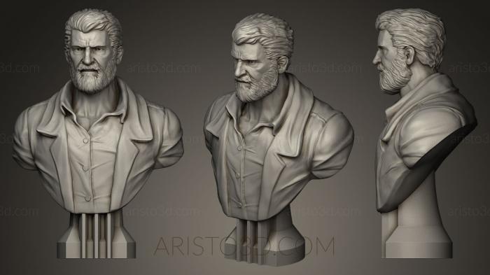 Busts and bas-reliefs of famous people (BUSTC_0377) 3D model for CNC machine